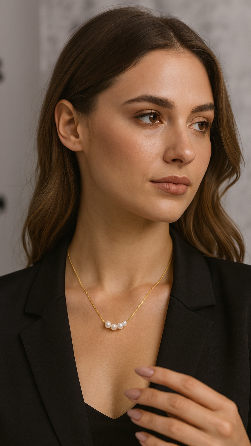 Triple Freshwater Pearl