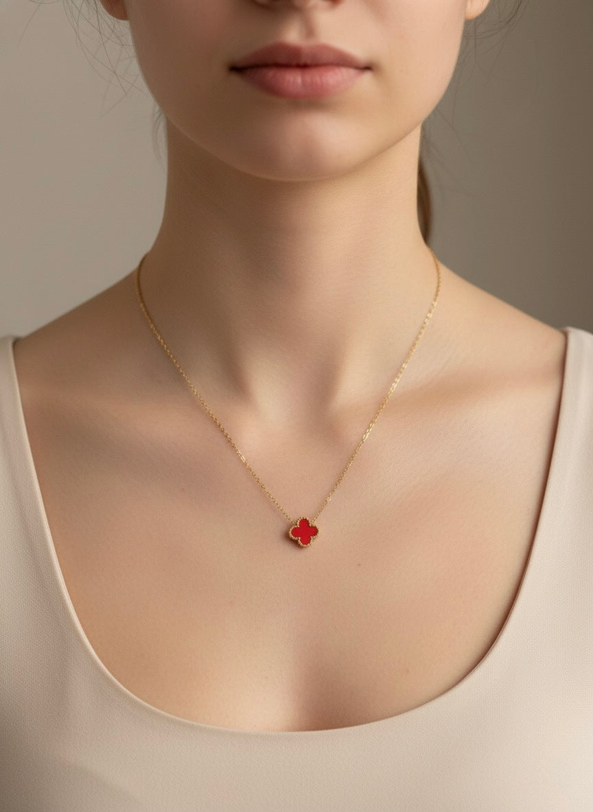 Inspired Clover Necklace